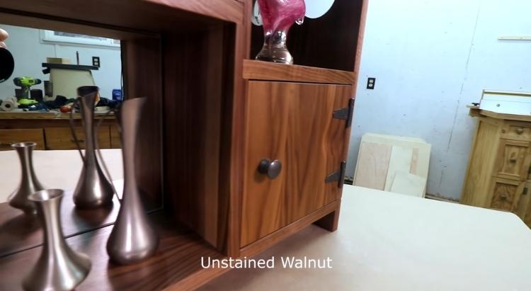 Unstained walnut